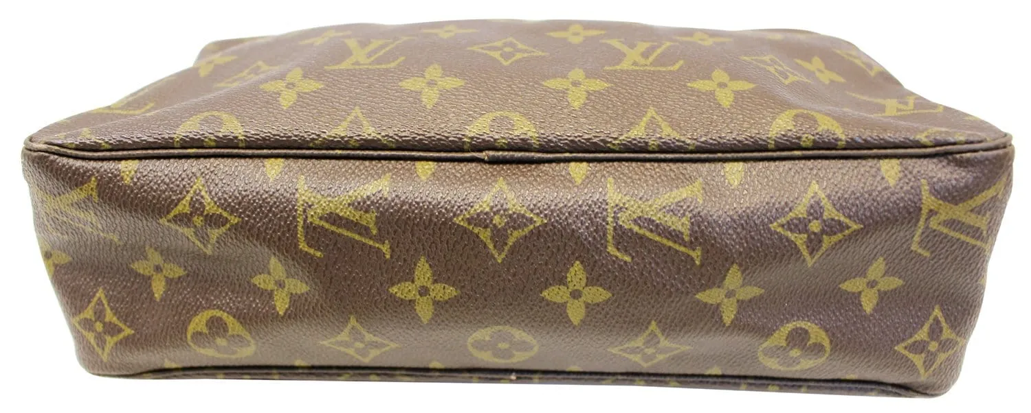 LOUIS VUITTON Monogram Trousse Toilette 28 Clutch Pouch