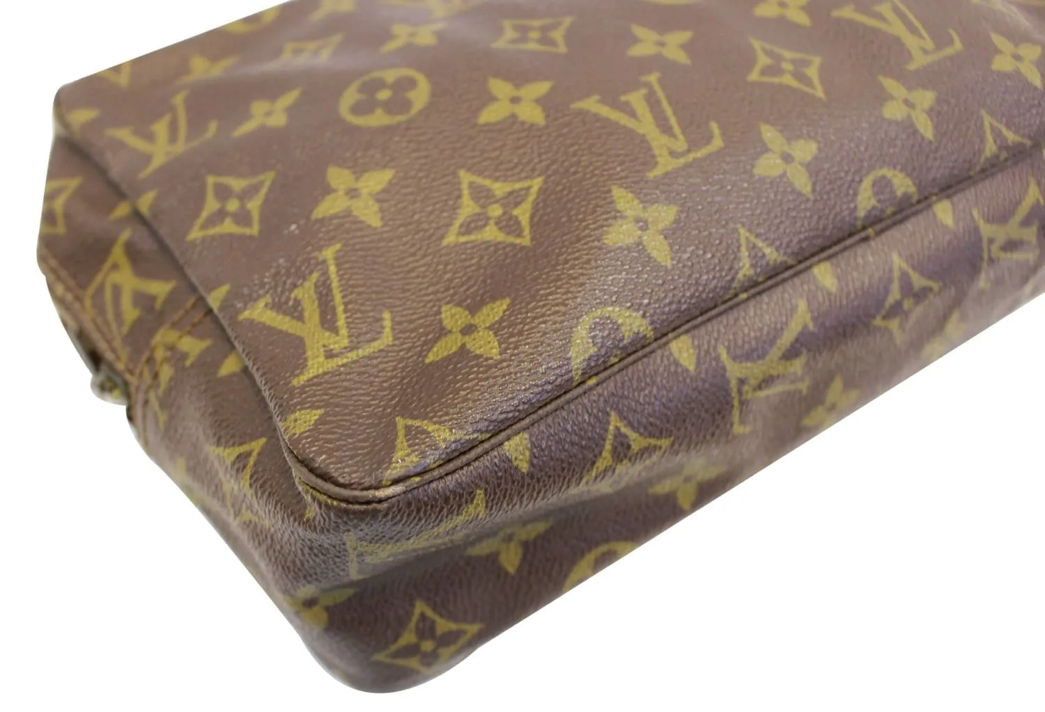 LOUIS VUITTON Monogram Trousse Toilette 28 Clutch Pouch