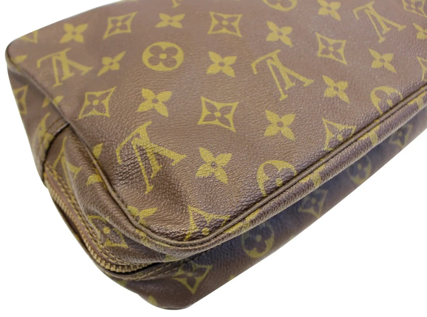 LOUIS VUITTON Monogram Trousse Toilette 28 Clutch Pouch