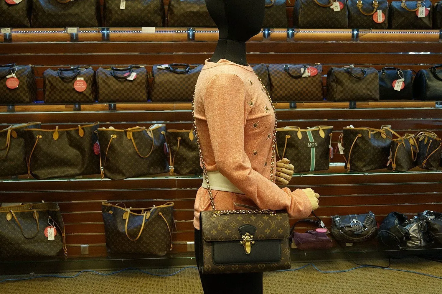 LOUIS VUITTON Monogram Victoire Shoulder Bag