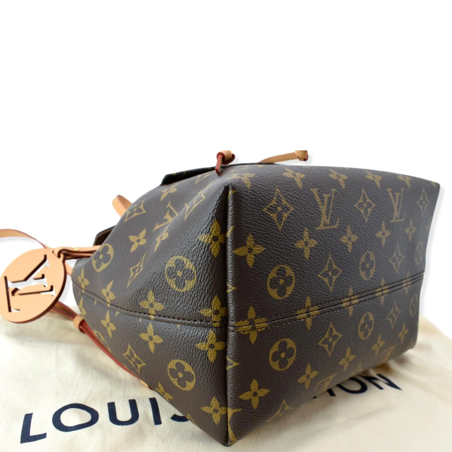 LOUIS VUITTON Montsouris PM Monogram Canvas Backpack Brown