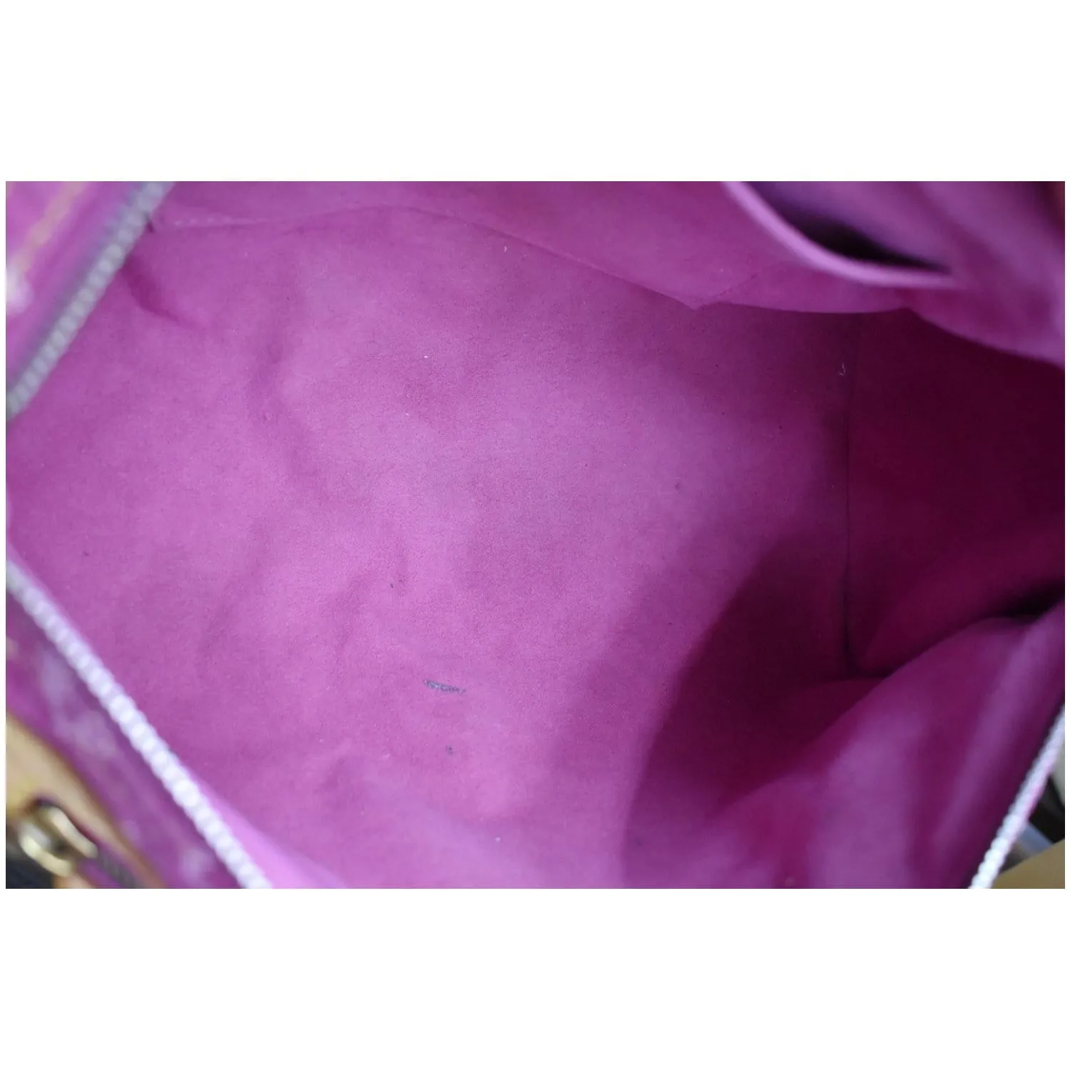 LOUIS VUITTON Neo Speedy Denim Monogram Satchel Bag Pink
