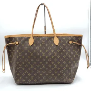 Louis Vuitton Neverfull GM Brown Monogram Canvas Shoulder Bag