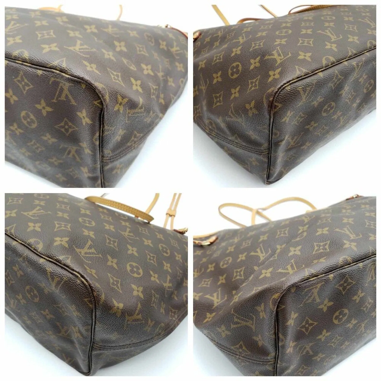 Louis Vuitton Neverfull GM Brown Monogram Canvas Shoulder Bag