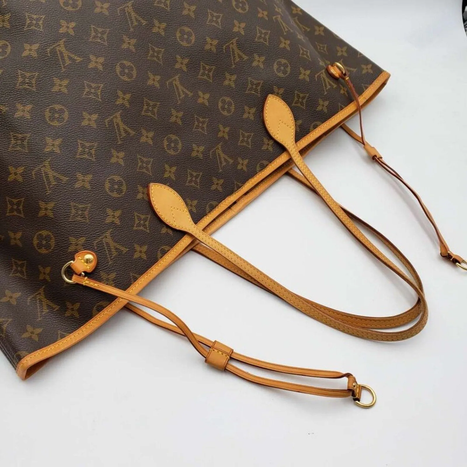 Louis Vuitton Neverfull GM Brown Monogram Canvas Shoulder Bag