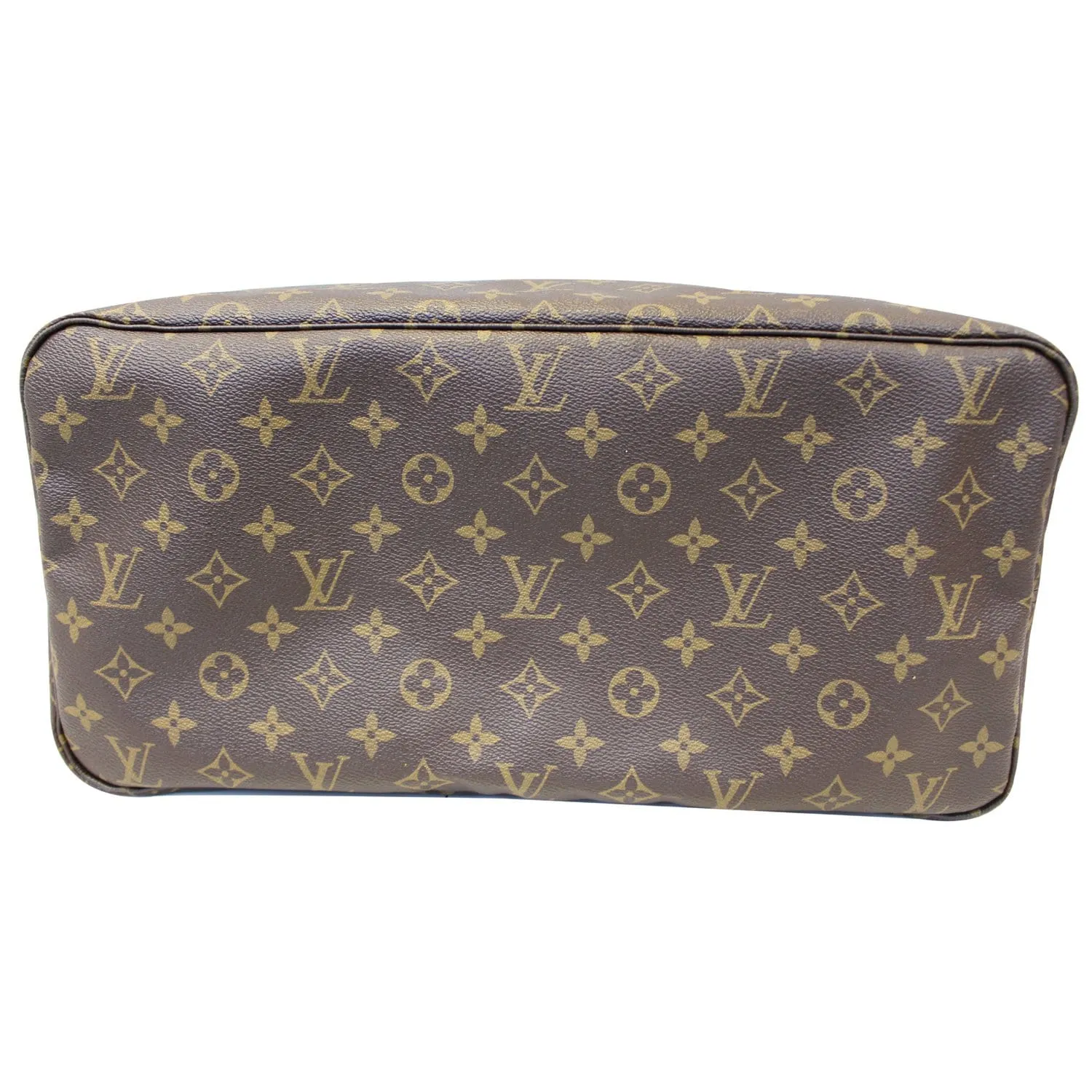 LOUIS VUITTON Neverfull GM Monogram Canvas Shoulder Bag Fuchsia