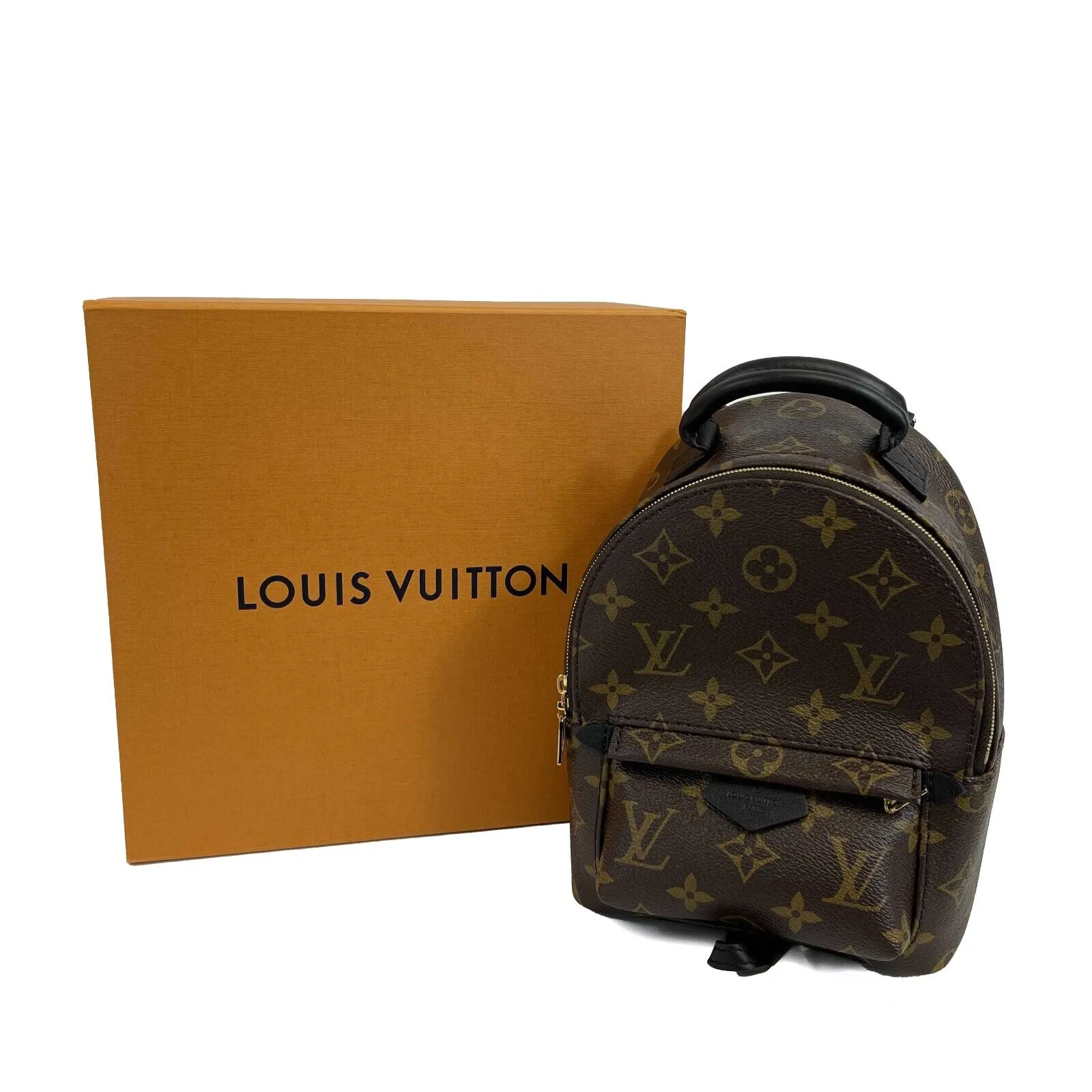 Louis Vuitton - NEW Palm Springs Mini - Brown Backpack / Crossbody RETAIL $2440