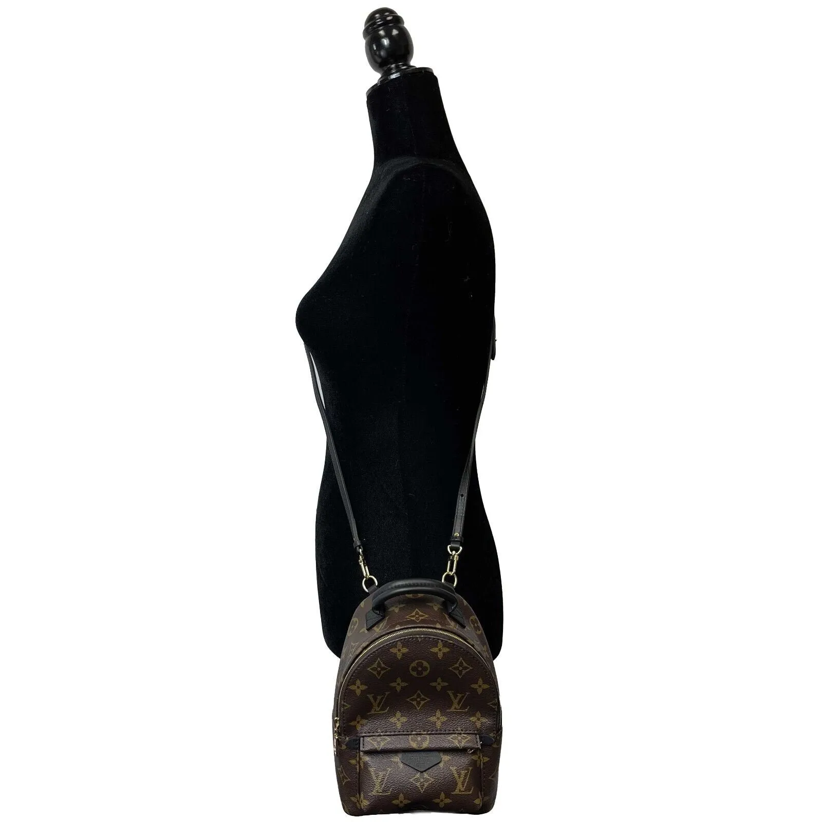 Louis Vuitton - NEW Palm Springs Mini - Brown Backpack / Crossbody RETAIL $2440