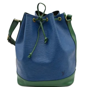 LOUIS VUITTON Noe Large Epi Leather Shoulder Bag Multicolor