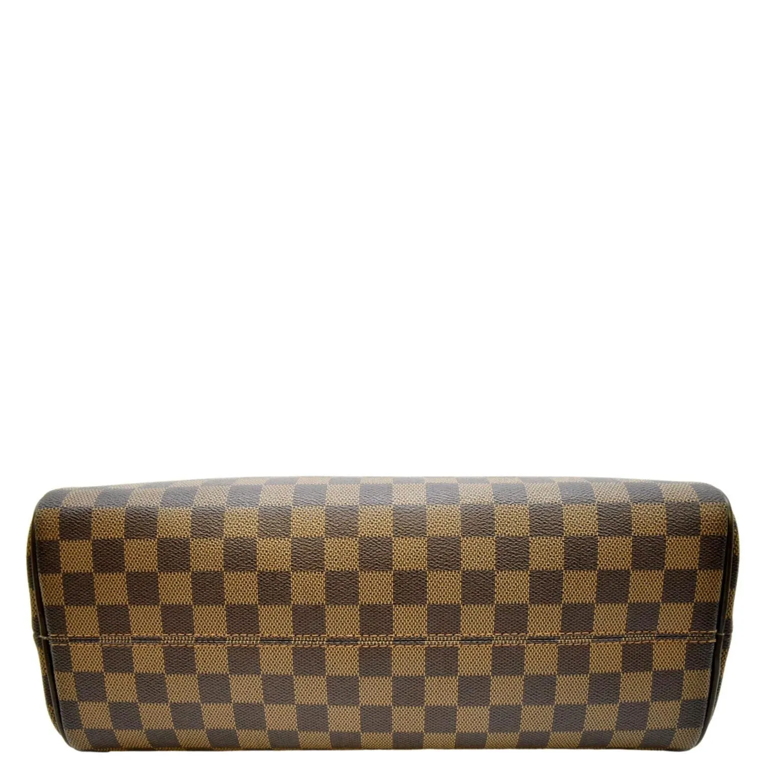 LOUIS VUITTON Nolita Damier Ebene Satchel Bag Brown