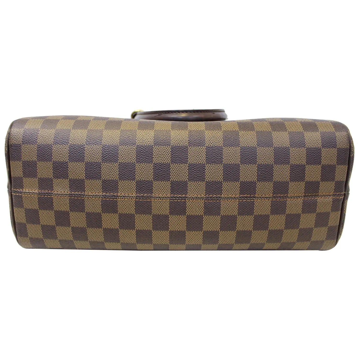 LOUIS VUITTON Nolita Damier Ebene Satchel Bag Brown