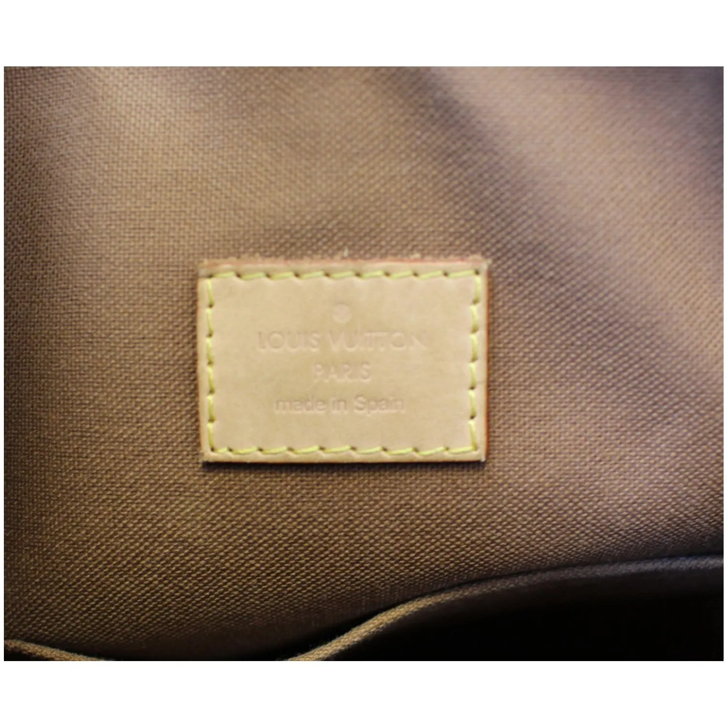 LOUIS VUITTON Odeon GM Monogram Canvas Shoulder Bag Brown