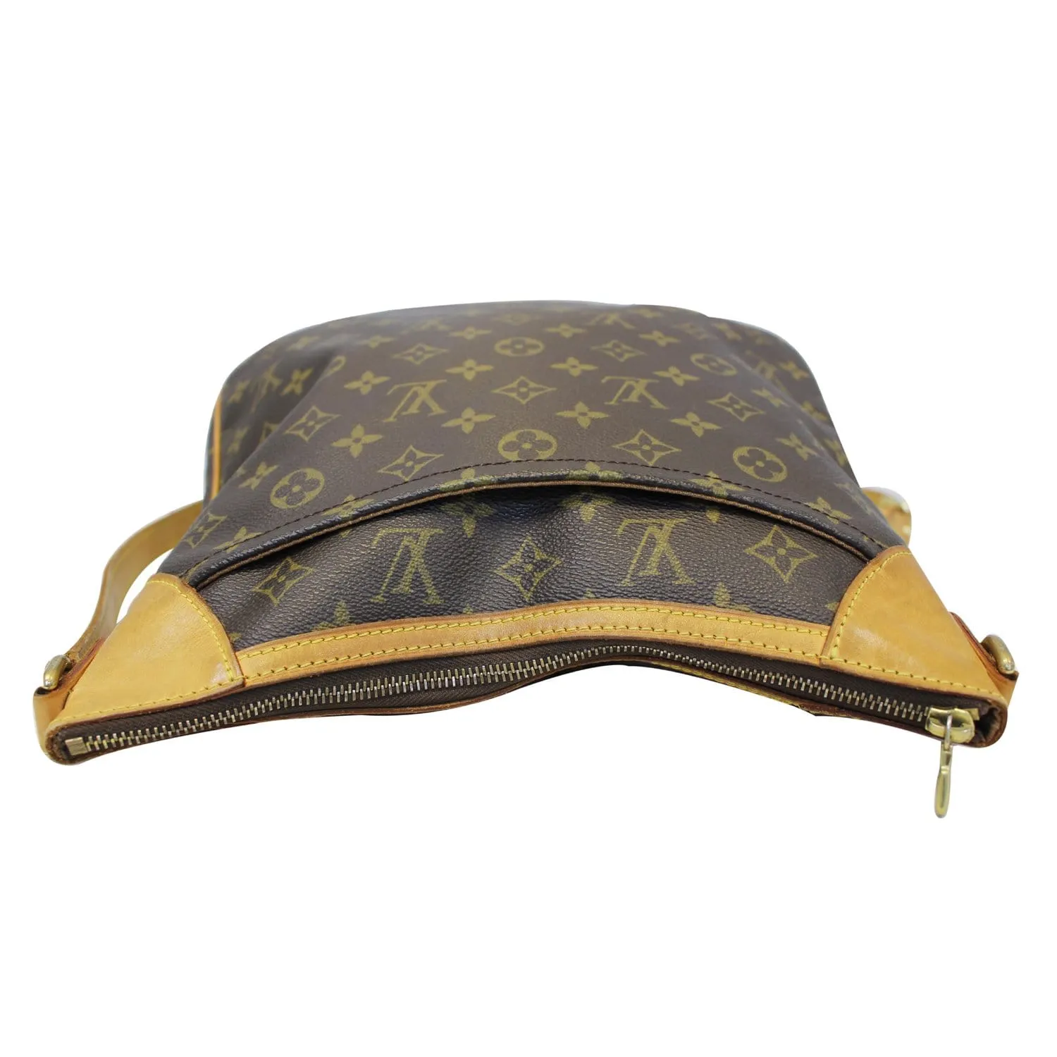LOUIS VUITTON Odeon MM Monogram Canvas Shoulder Bag Brown