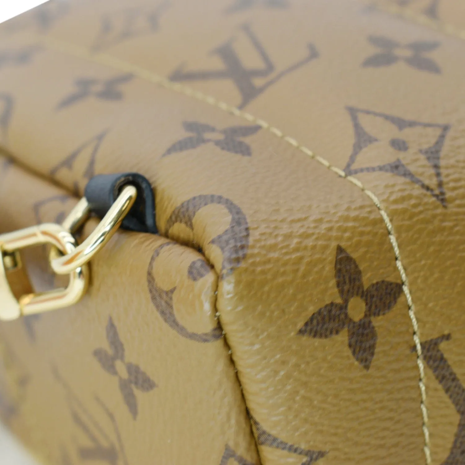 LOUIS VUITTON Palm Springs PM Monogram Reverse Canvas Backpack Brown