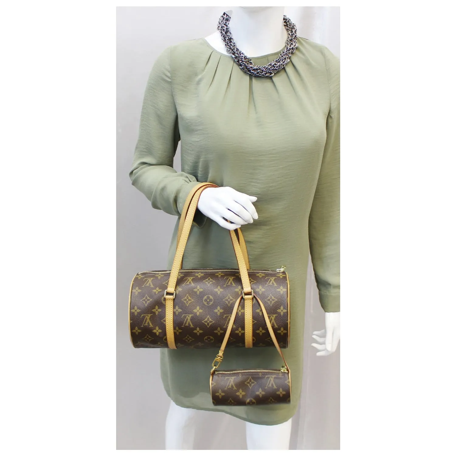 LOUIS VUITTON Papillon 30 Monogram Canvas Shoulder Bag