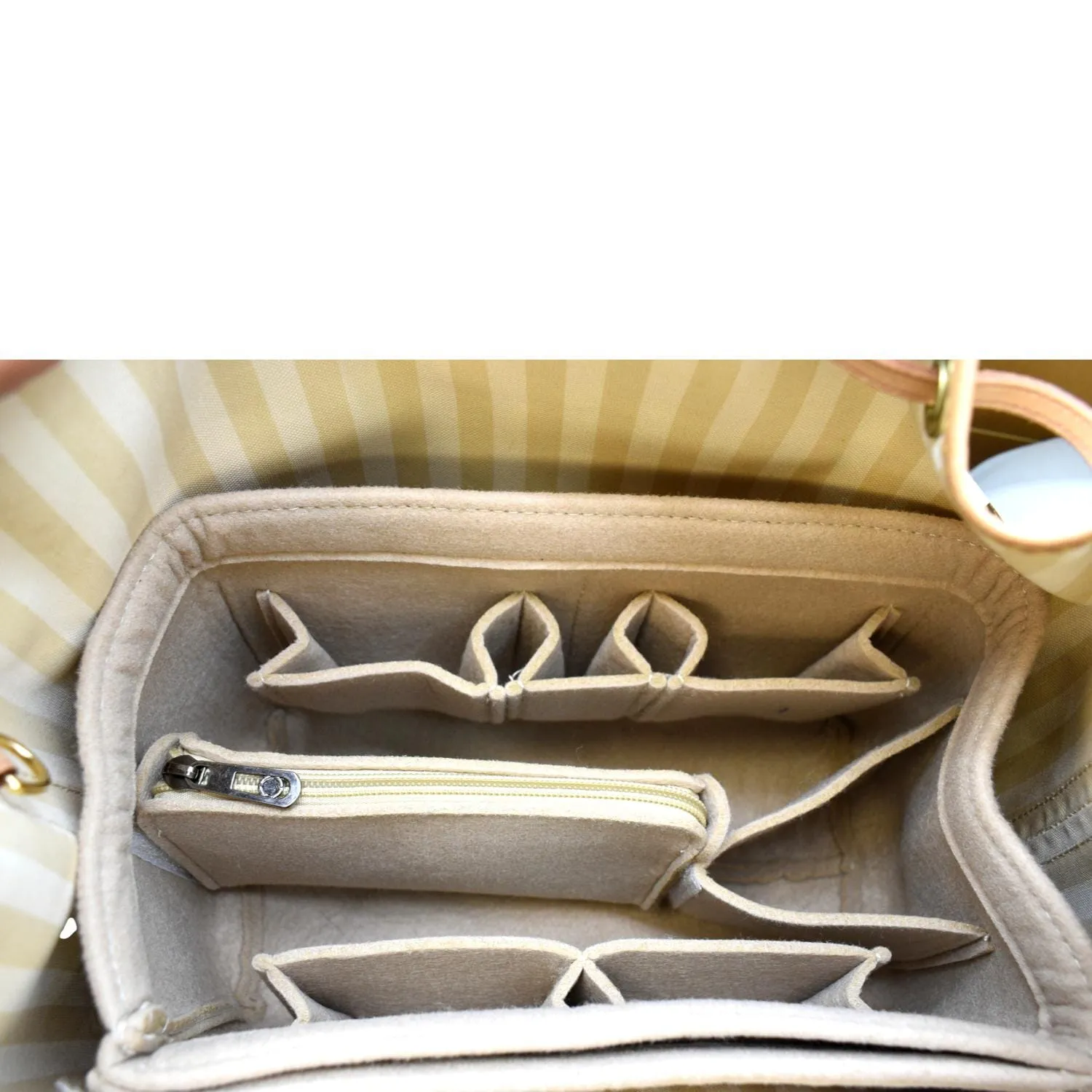 LOUIS VUITTON Petit Noe Monogram Rayures Shoulder Bag Multicolor