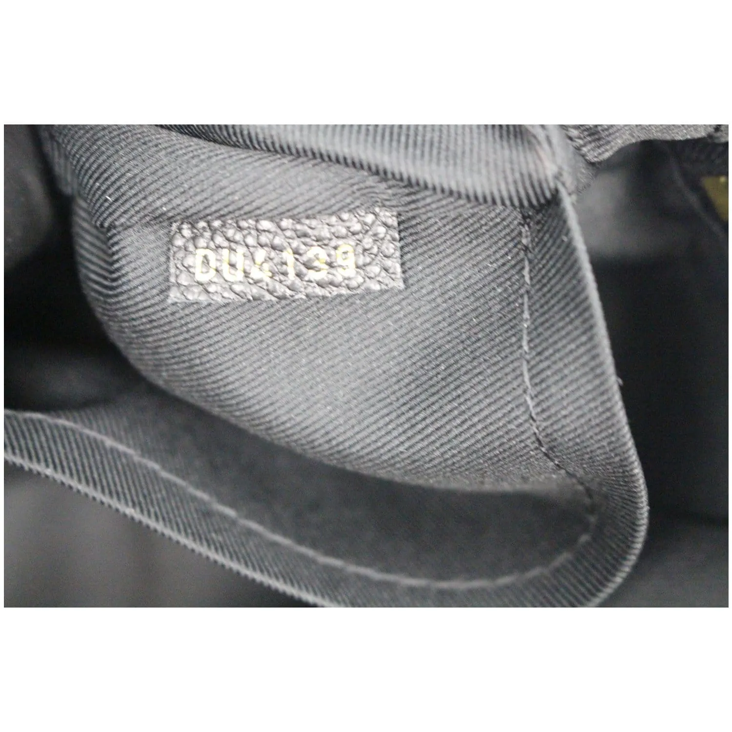LOUIS VUITTON Ponthieu PM Empreinte Leather Shoulder Bag Black