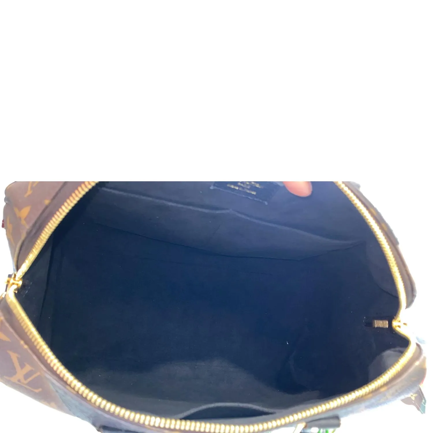 LOUIS VUITTON Retiro Monogram Canvas Shoulder Bag Brown