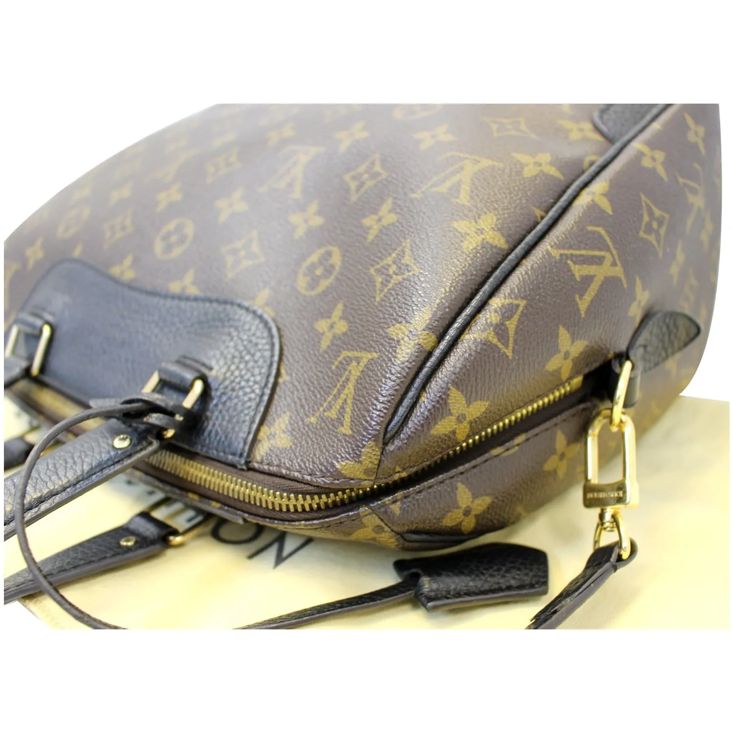 LOUIS VUITTON Retiro NM Monogram Canvas Shoulder Bag Noir