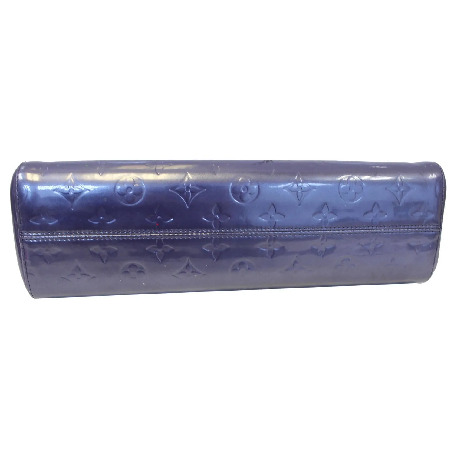 LOUIS VUITTON Roxbury Drive Monogram Vernis Clutch Bag Blue