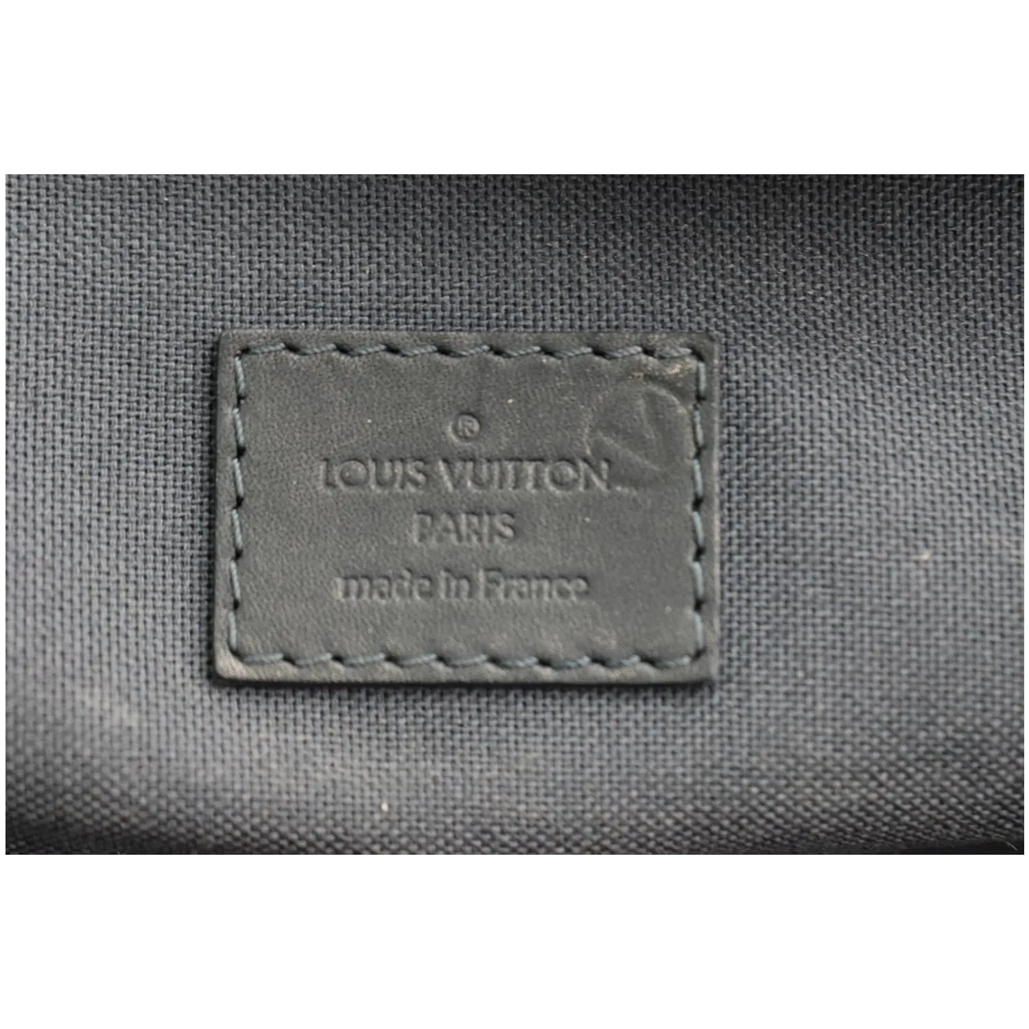 LOUIS VUITTON Runner Damier Ebene Backpack Bag Brown
