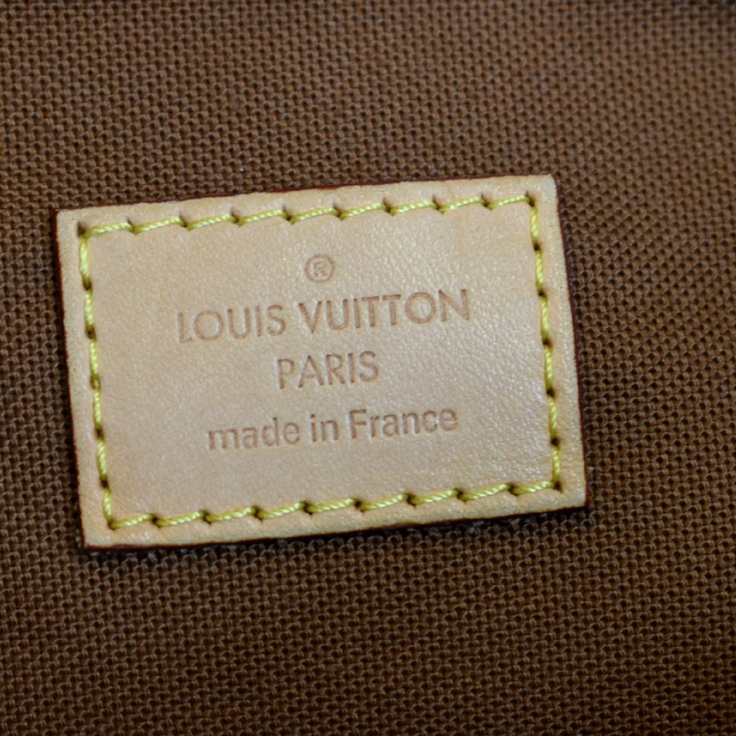 LOUIS VUITTON Sac A Dos Bosphore Monogram Canvas Backpack Bag Brown