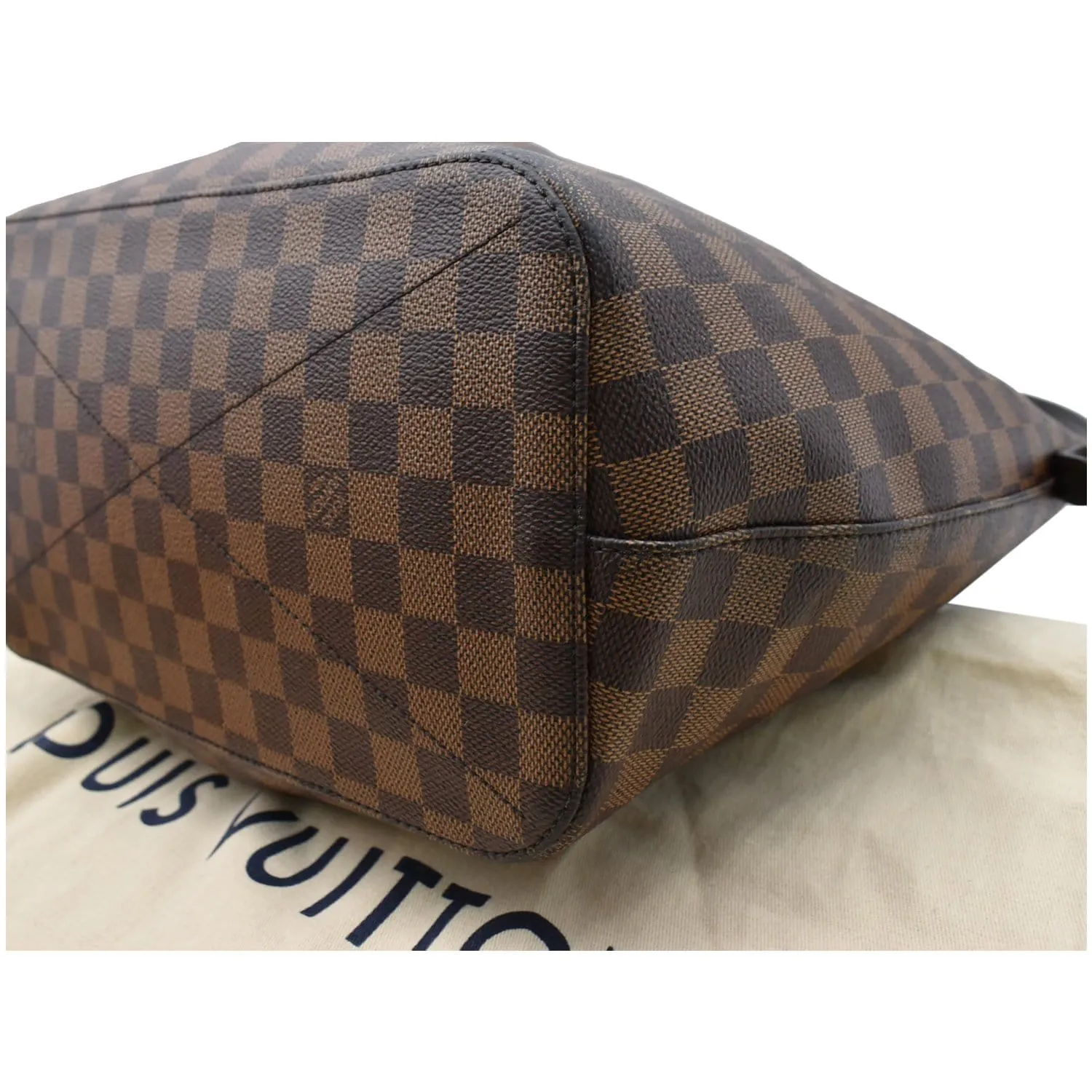 LOUIS VUITTON Siena MM Damier Ebene Shoulder Bag Brown - 10% OFF