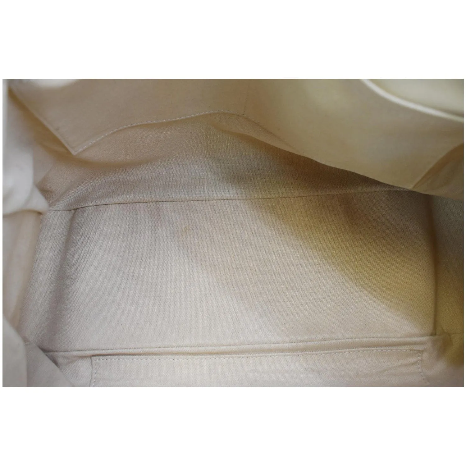 LOUIS VUITTON Siracusa GM Damier Azur Shoulder Bag White- 10% OFF
