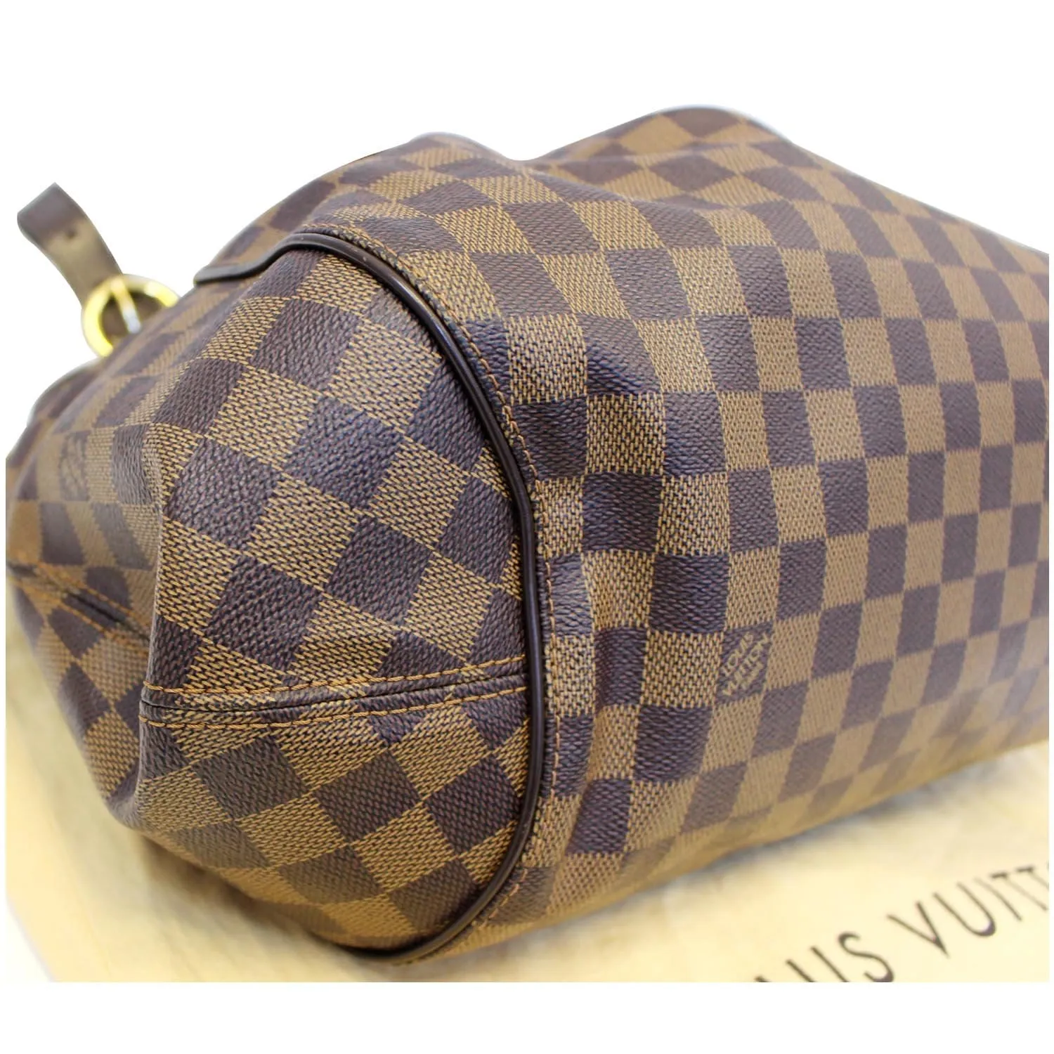 LOUIS VUITTON Sistina GM Damier Ebene Shoulder Handbag