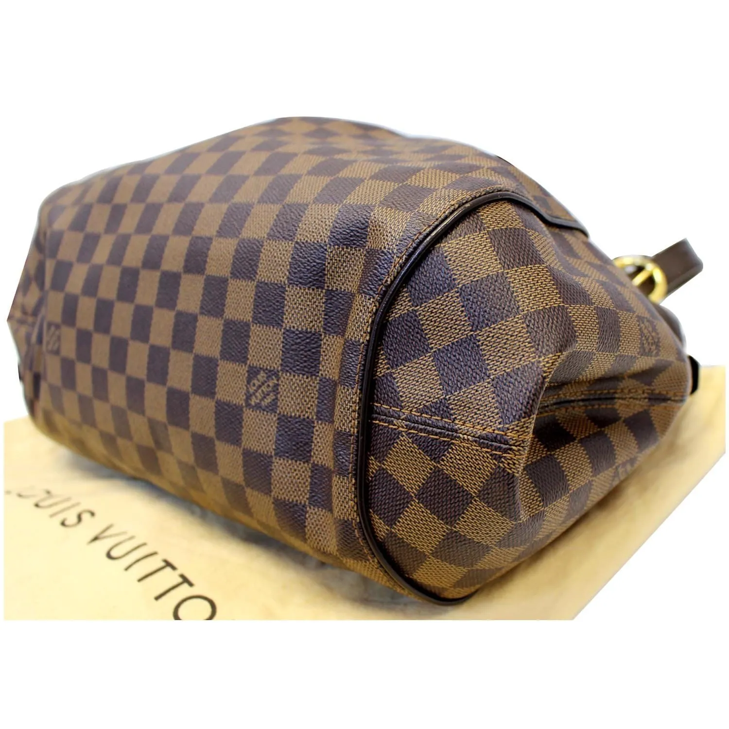 LOUIS VUITTON Sistina GM Damier Ebene Shoulder Handbag