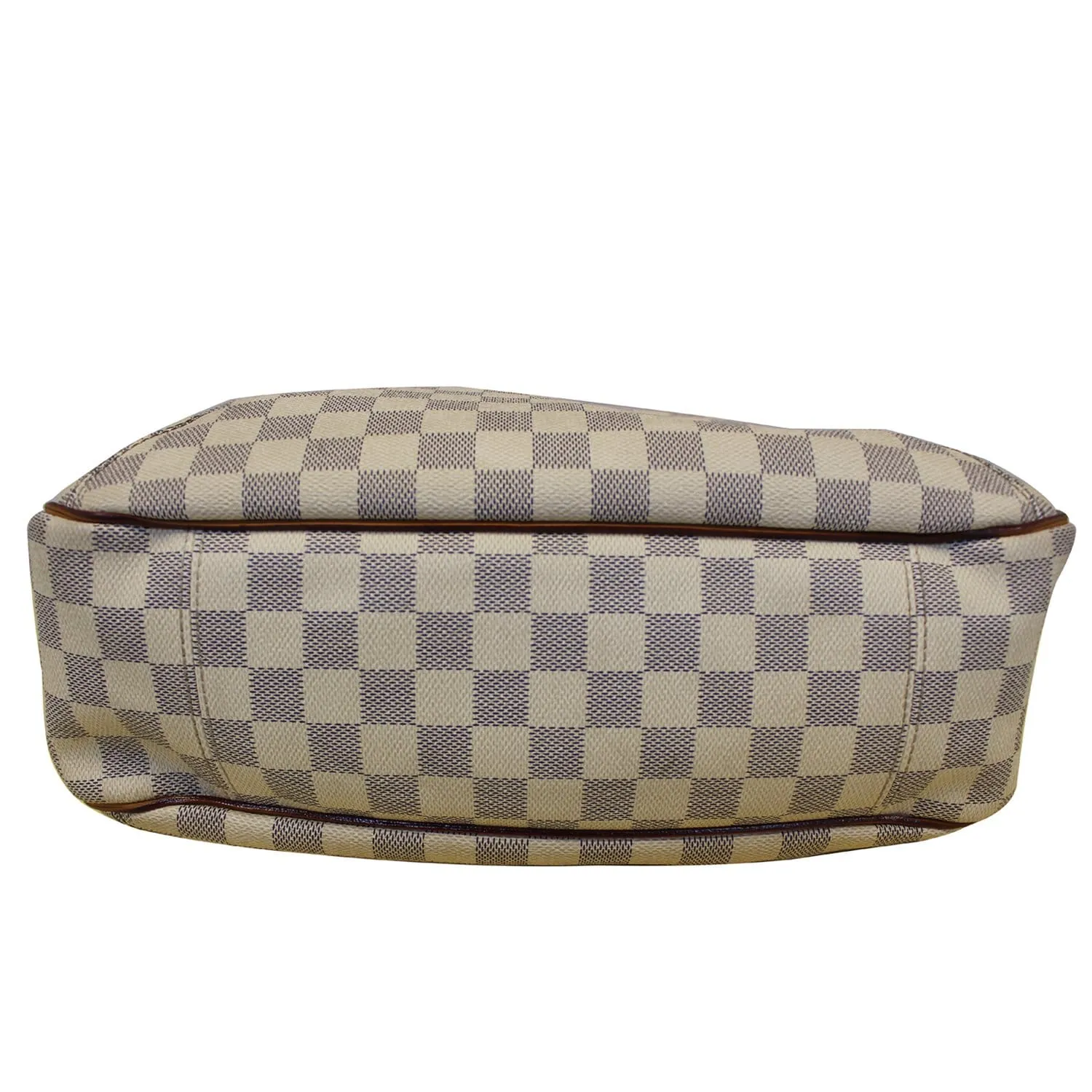LOUIS VUITTON Soffi Damier Azur White Satchel Shoulder Bag