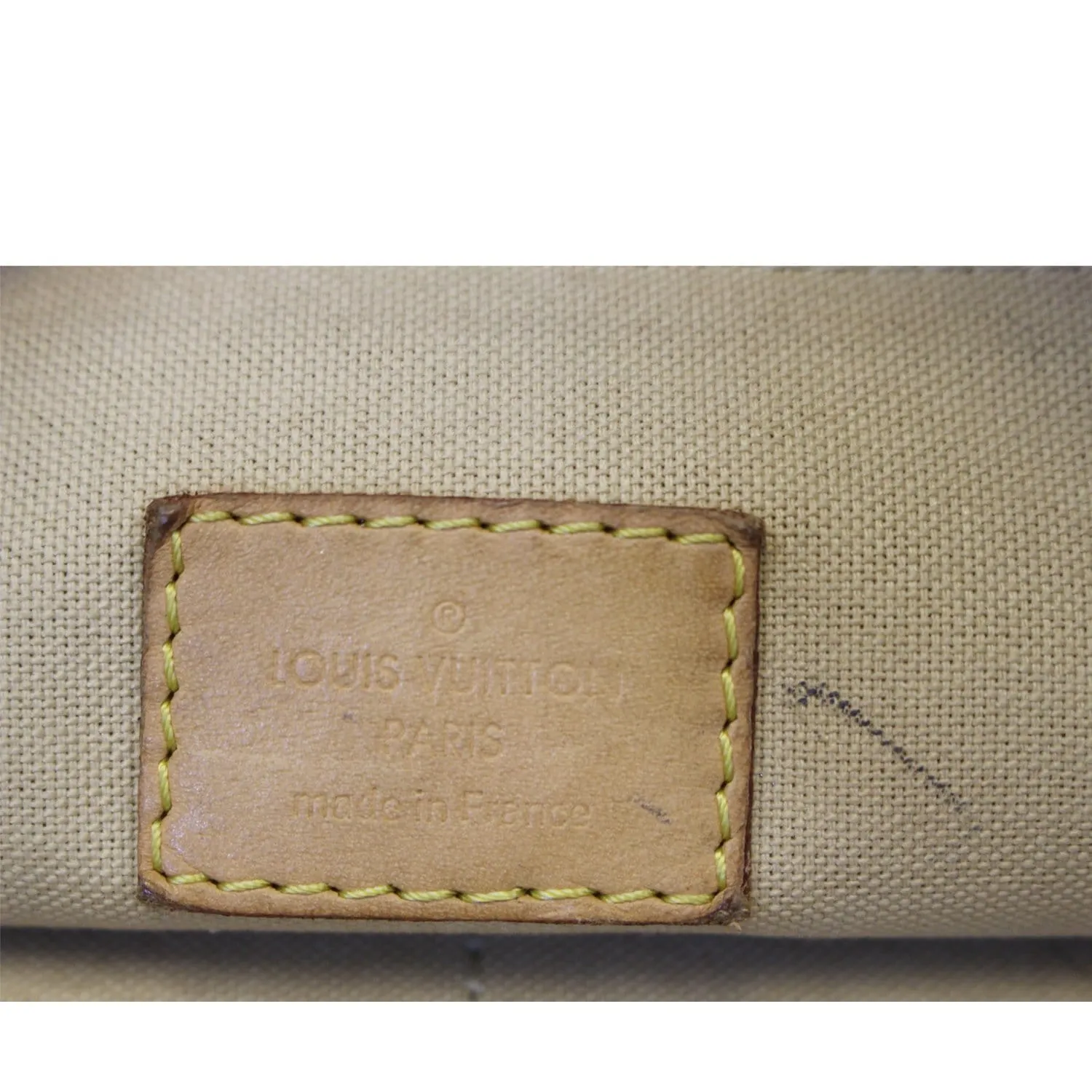 LOUIS VUITTON Soffi Damier Azur White Satchel Shoulder Bag