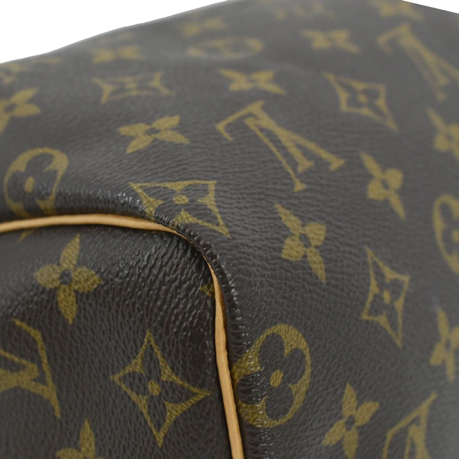 LOUIS VUITTON Speedy 25 Bandouliere Monogram Canvas Shoulder Bag Brown