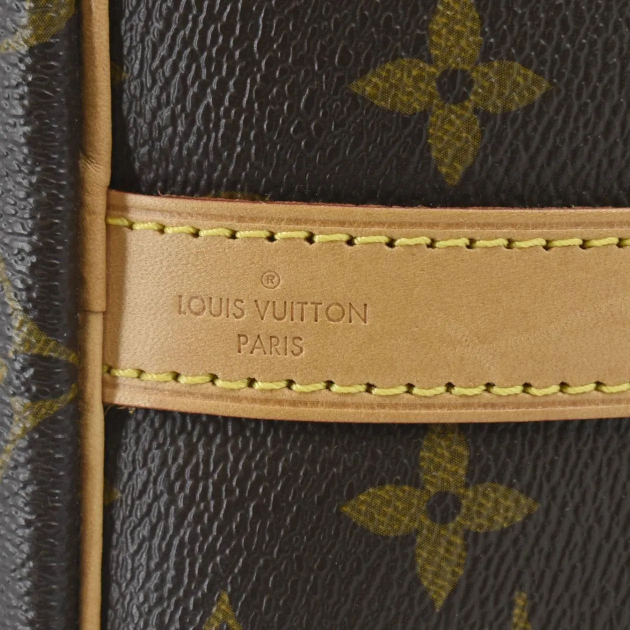 LOUIS VUITTON Speedy 25 Bandouliere Monogram Canvas Shoulder Bag Brown