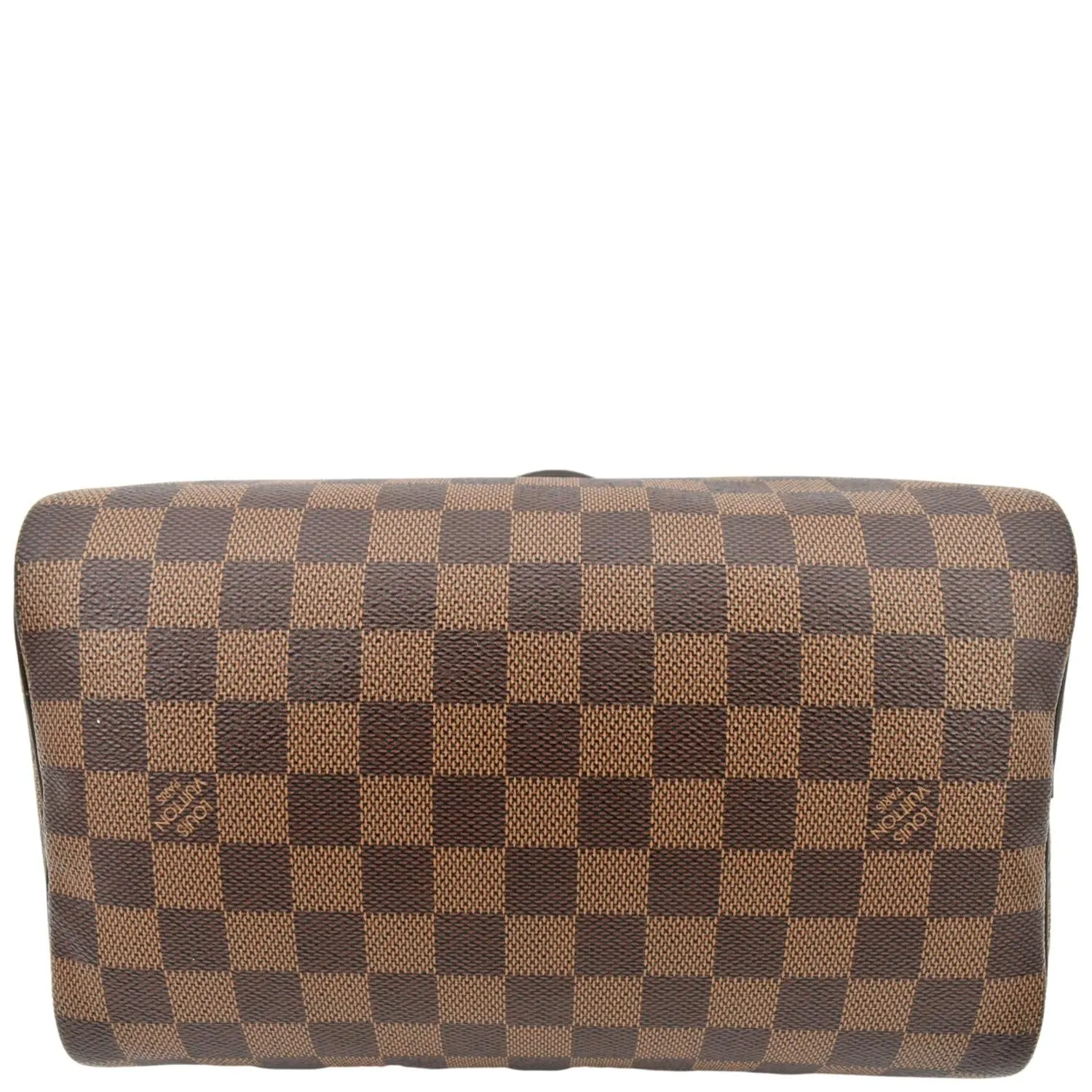 LOUIS VUITTON Speedy 25 Damier Ebene Satchel Bag Brown