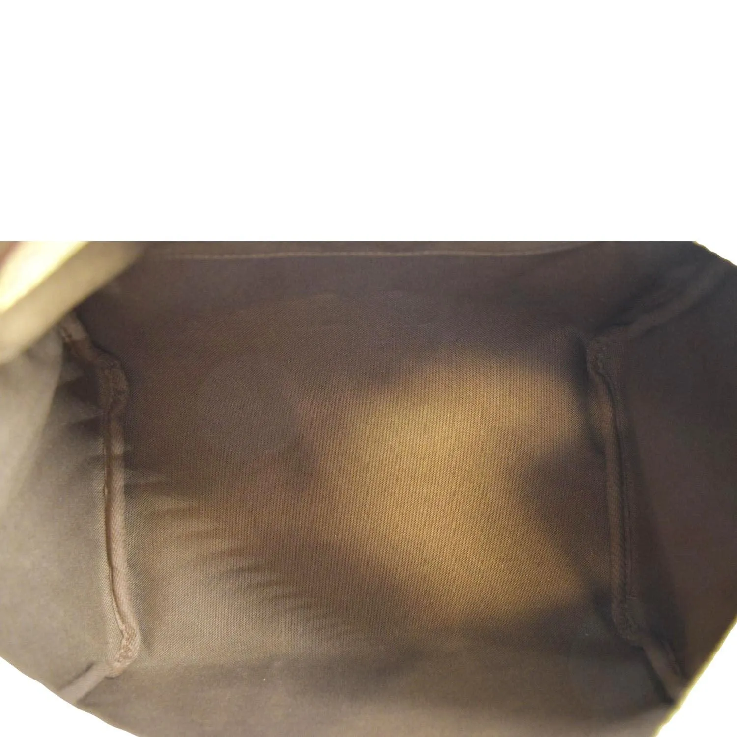 LOUIS VUITTON Speedy 25 Monogram Canvas Satchel Bag Brown