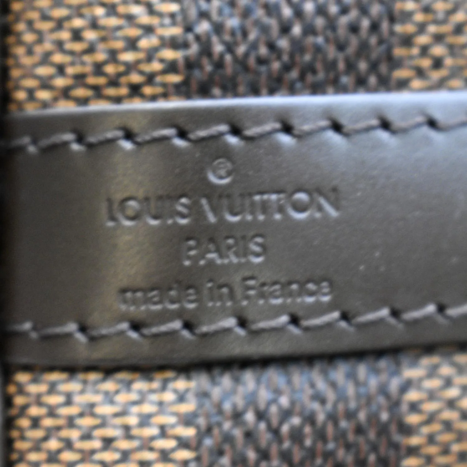 LOUIS VUITTON Speedy 30 Bandouliere Damier Ebene Shoulder Bag Brown