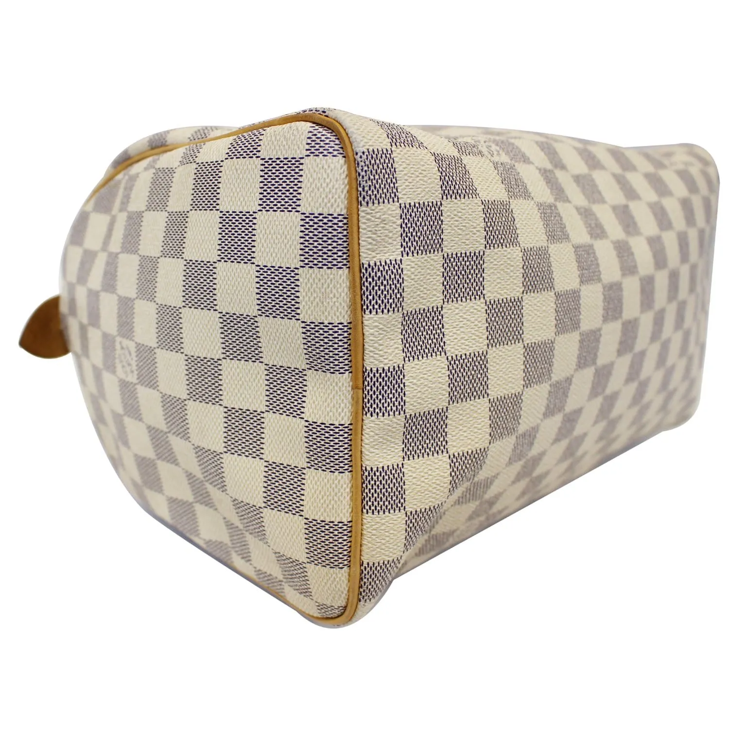 LOUIS VUITTON Speedy 30 Damier Azur Satchel Handbag