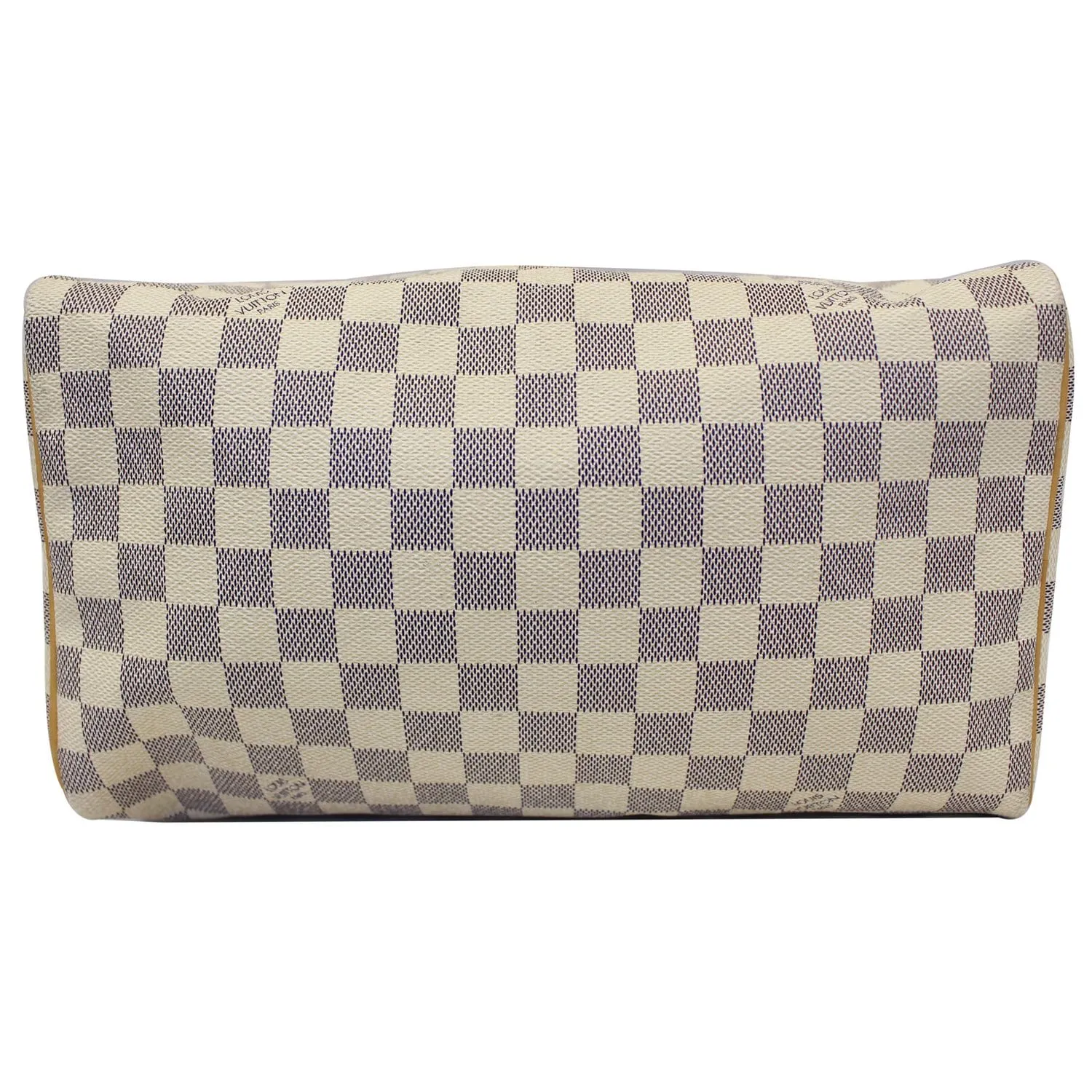 LOUIS VUITTON Speedy 30 Damier Azur Satchel Handbag