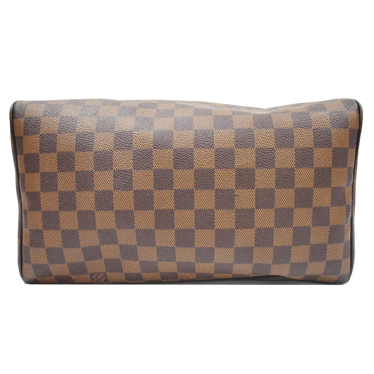 LOUIS VUITTON Speedy 30 Damier Ebene Satchel Bag Brown