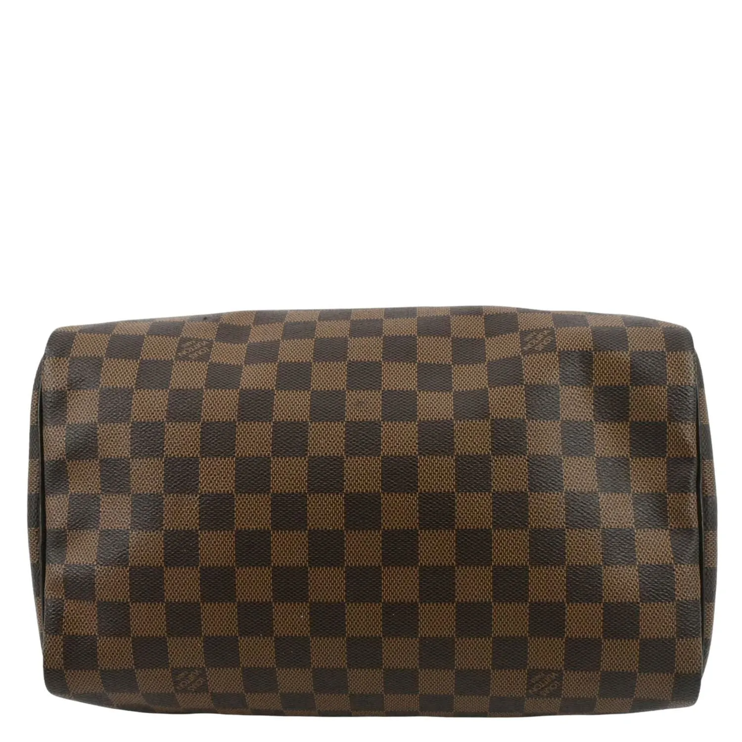 LOUIS VUITTON Speedy 30 Damier Ebene Satchel Bag Brown