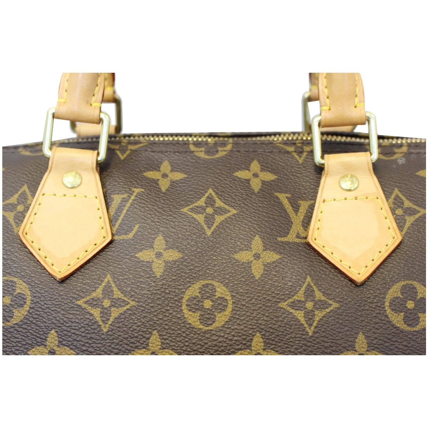 LOUIS VUITTON Speedy 35 Bandouliere Monogram Canvas Satchel Bag