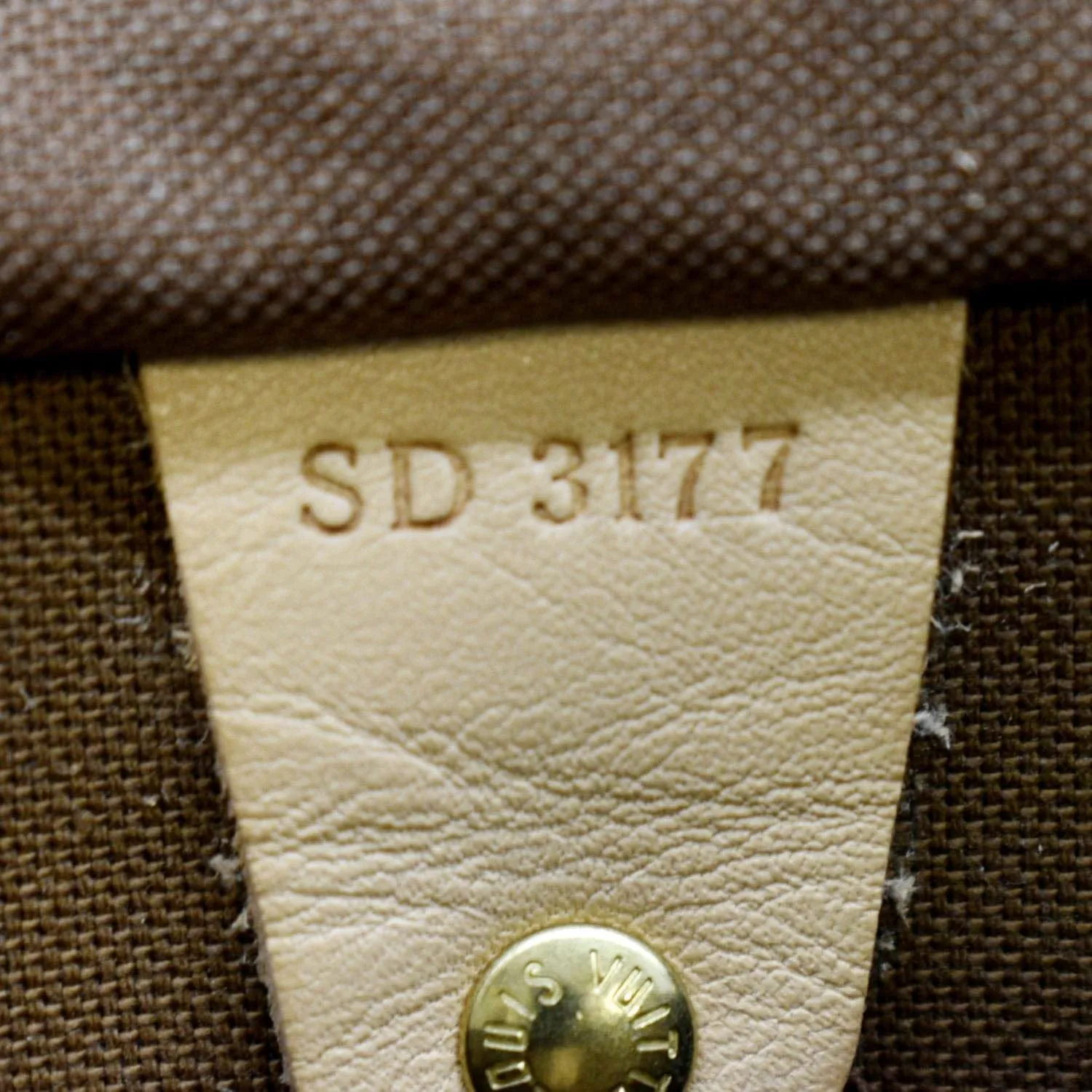 LOUIS VUITTON Speedy 35 Bandouliere Monogram Canvas Shoulder Bag Brown