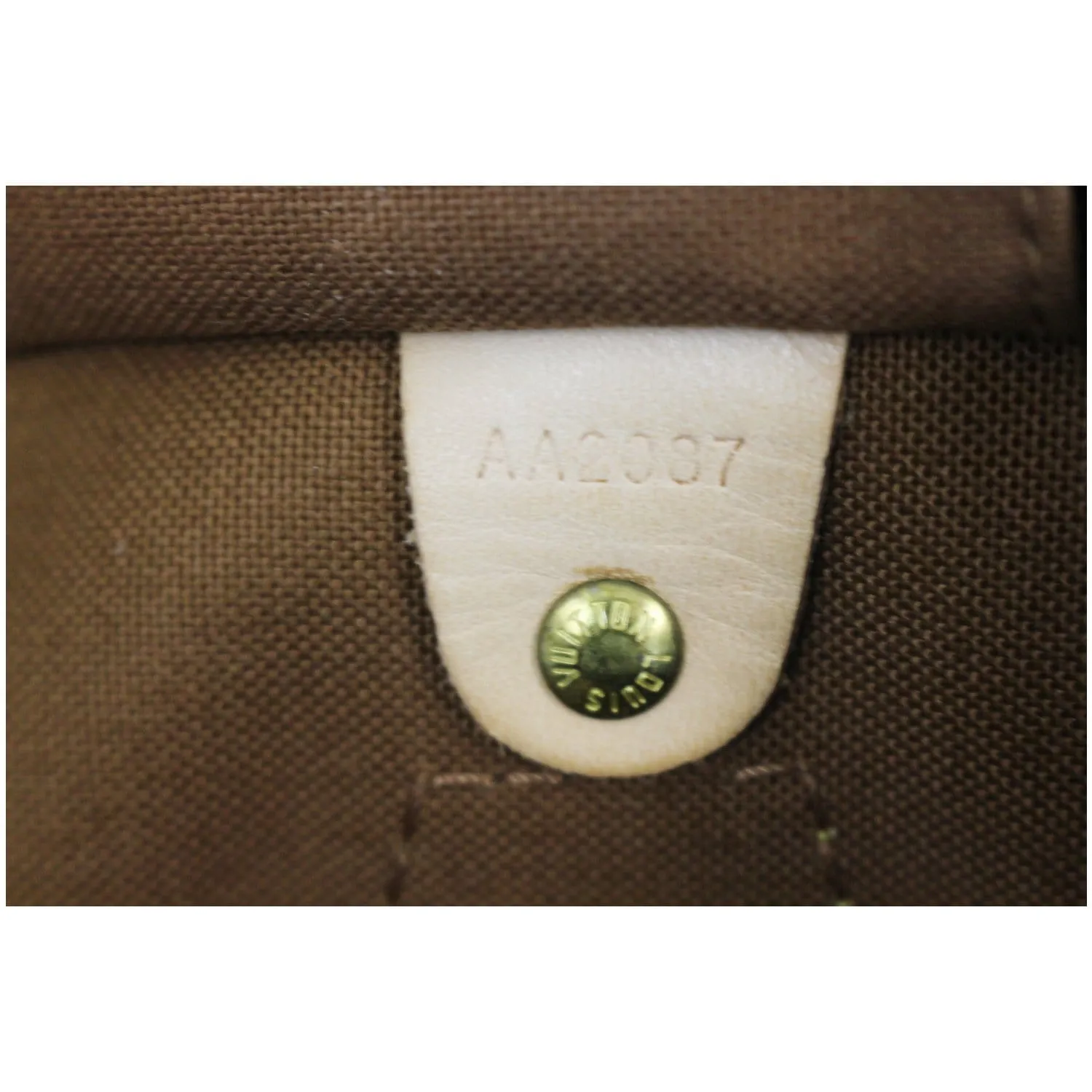 LOUIS VUITTON Speedy 35 Monogram Canvas Satchel Bag
