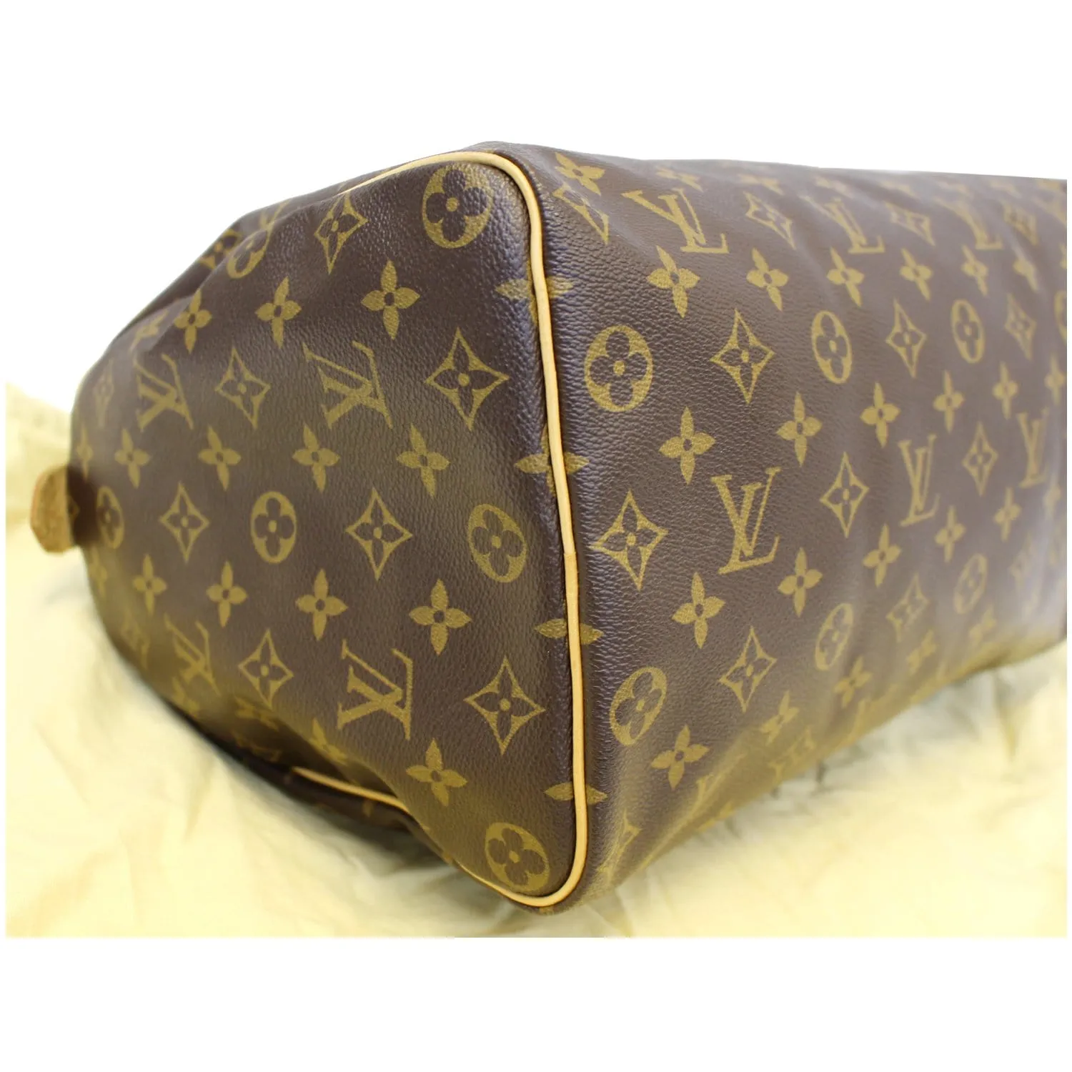 LOUIS VUITTON Speedy 35 Monogram Canvas Satchel Bag
