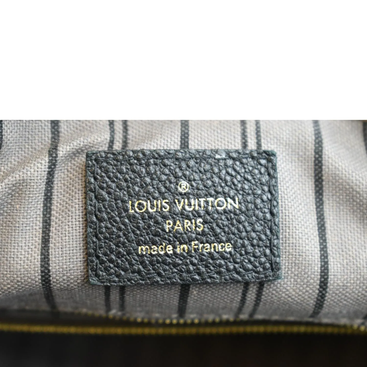 LOUIS VUITTON Speedy Bandouliere 25 Empreinte Leather  Shoulder Bag Black