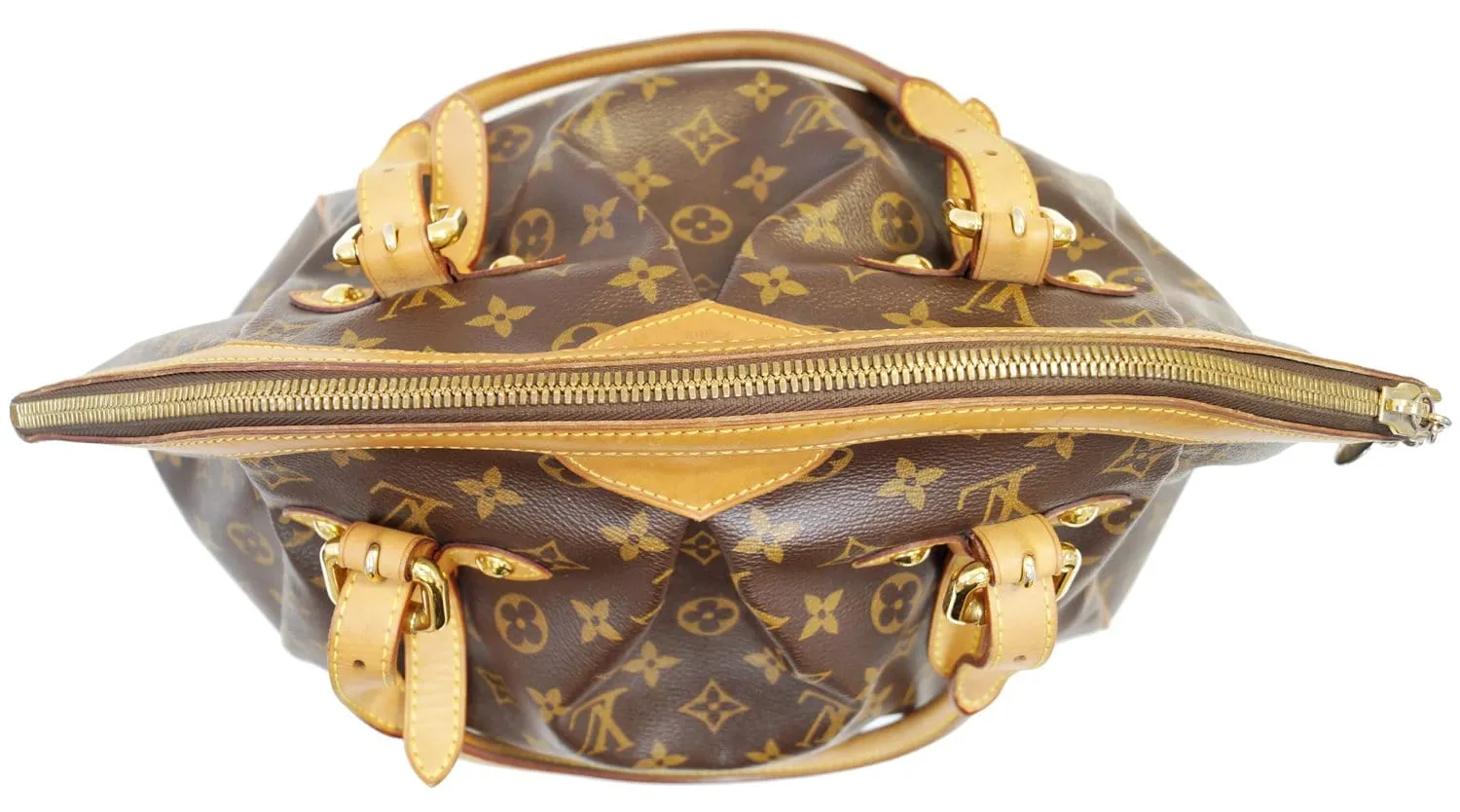 LOUIS VUITTON Tivoli GM Monogram Canvas  Brown Shoulder Bag