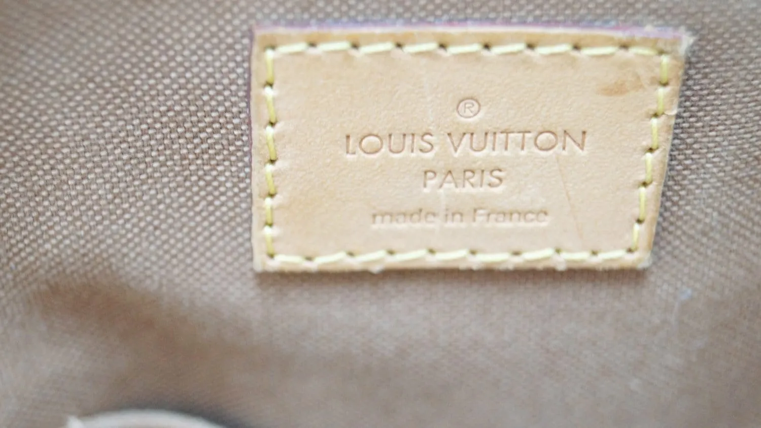 LOUIS VUITTON Tivoli GM Monogram Canvas  Brown Shoulder Bag