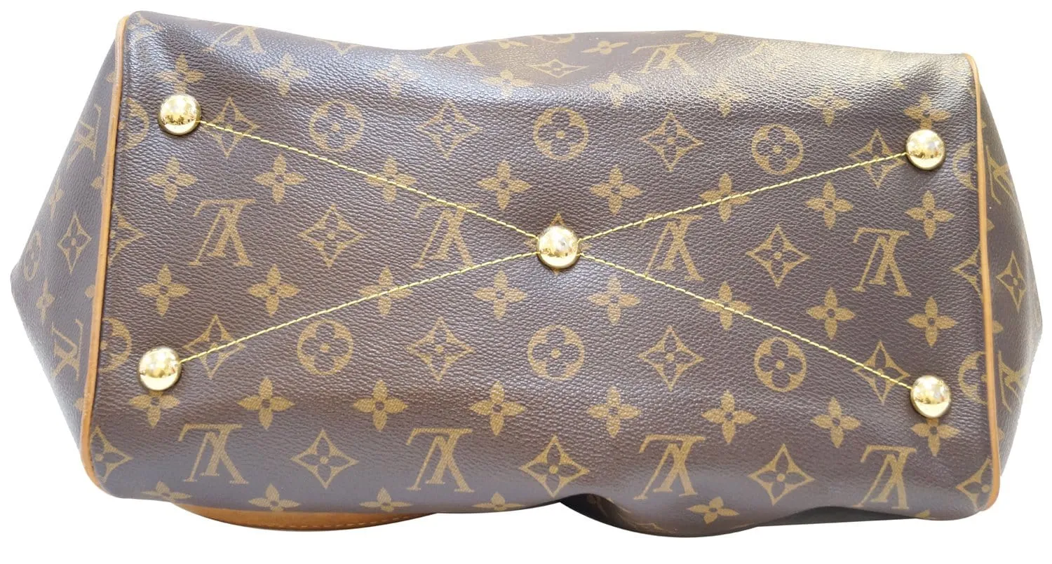 LOUIS VUITTON Tivoli GM Monogram Canvas  Brown Shoulder Bag