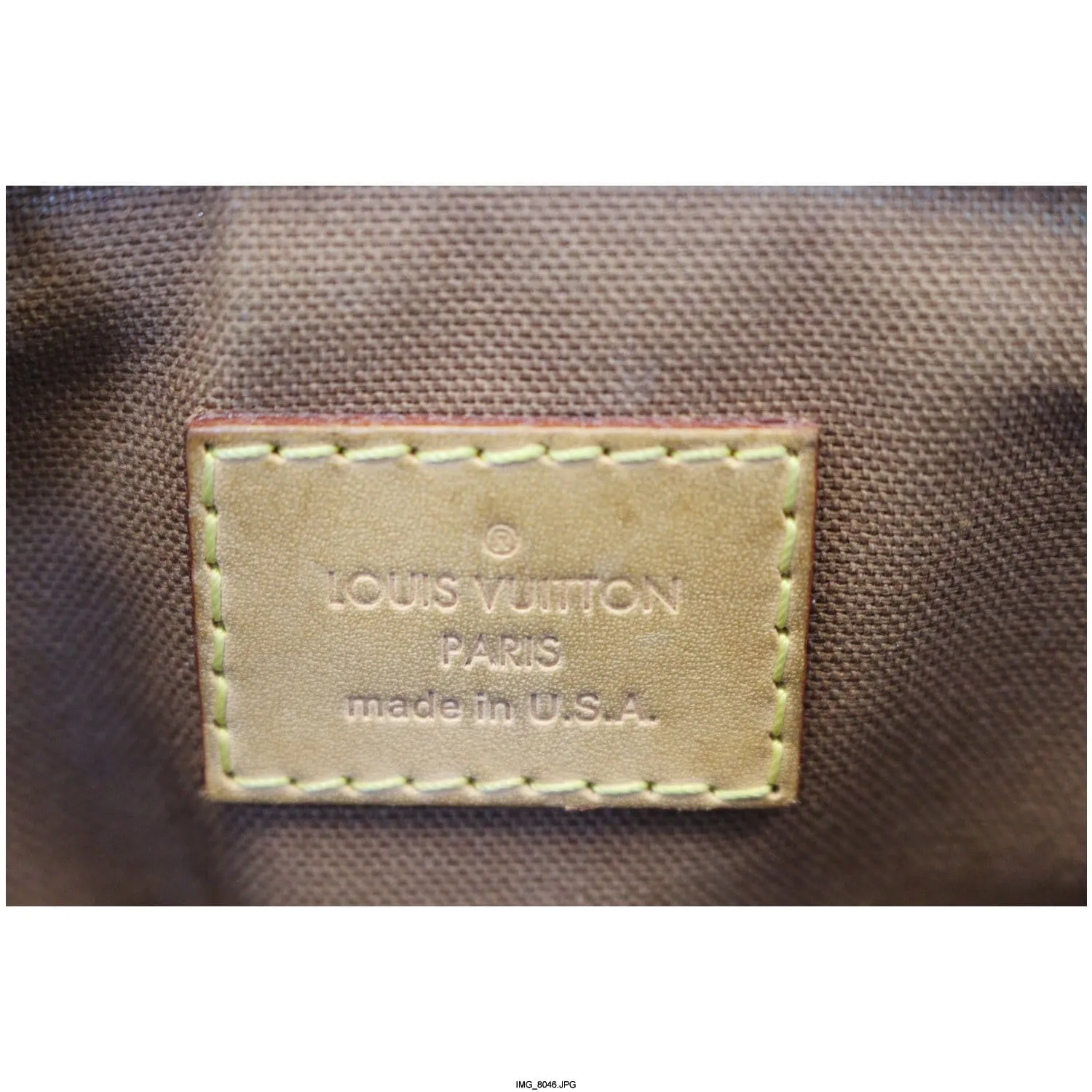 LOUIS VUITTON Tivoli PM Monogram Canvas Shoulder Satchel Bag
